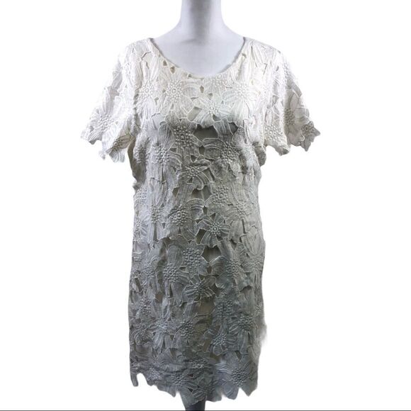 JOA Flower Lace Dress Size M - Picture 1 of 9